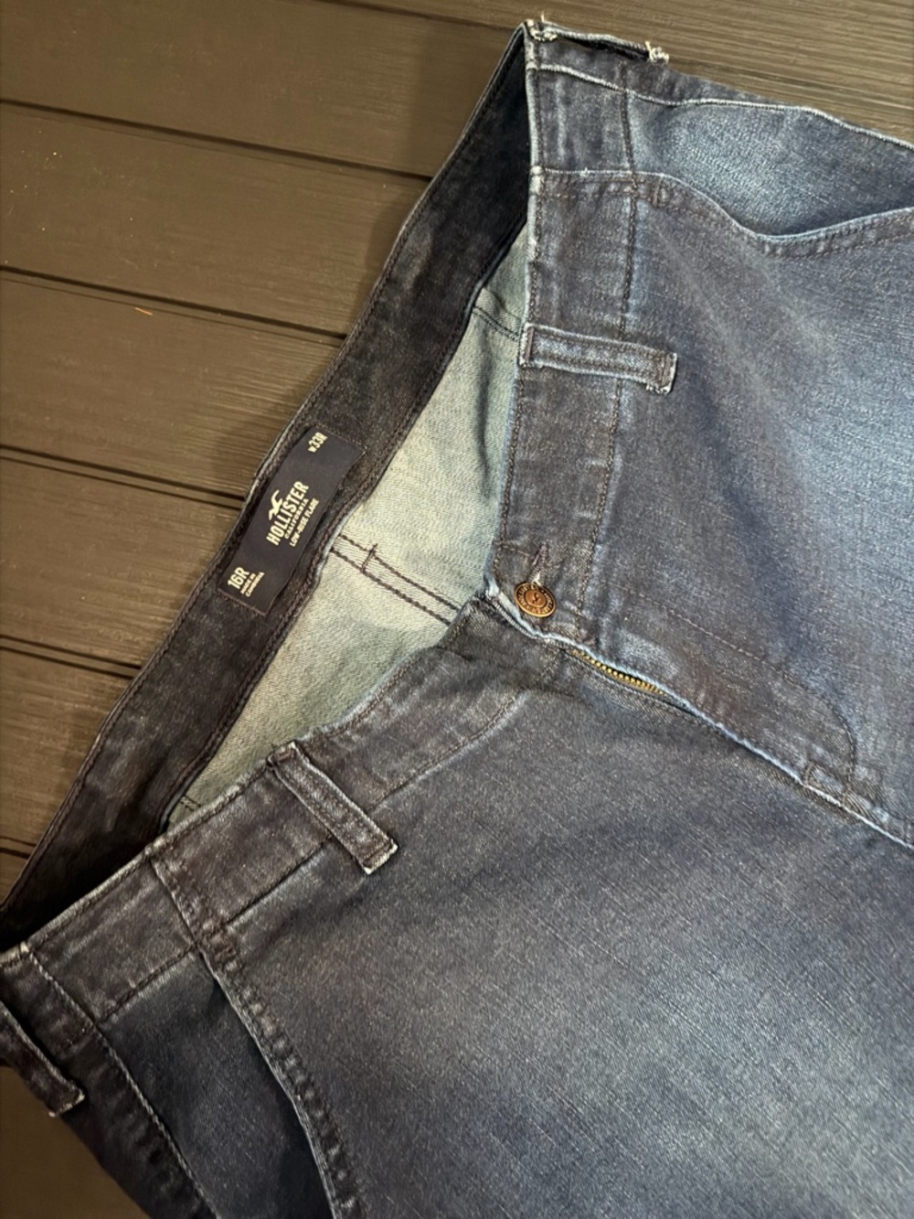 Hollister Women's Low-Rise Flare Jeans - Picture 3 of 4